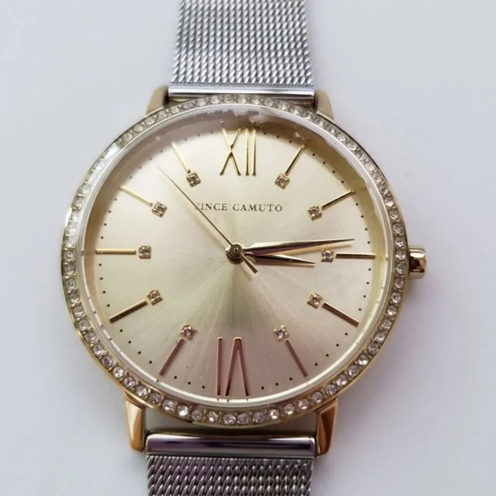 Vince Camuto 34mm Mesh Bracelet Watch